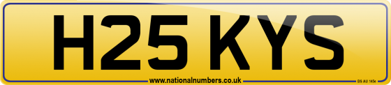 H25 KYS