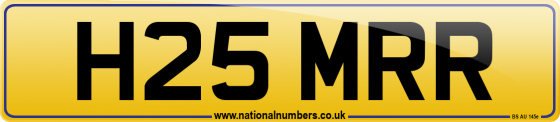 H25 MRR