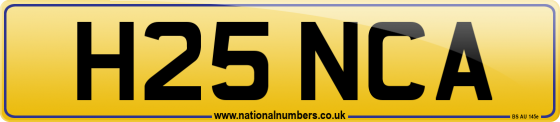 H25 NCA