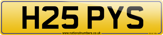H25 PYS