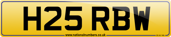 H25 RBW