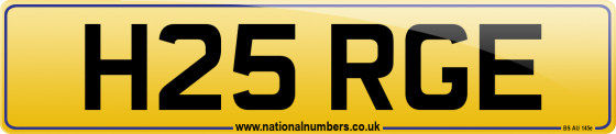 H25 RGE