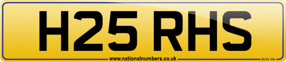 H25 RHS