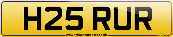 H25 RUR