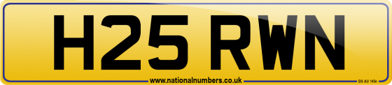 H25 RWN