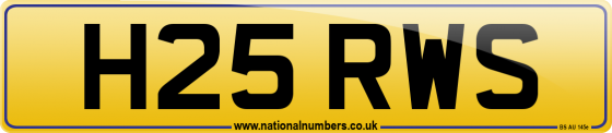 H25 RWS