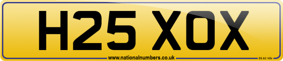 H25 XOX