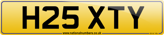 H25 XTY