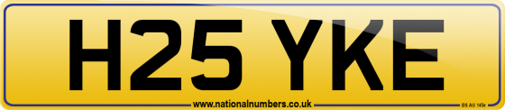 H25 YKE