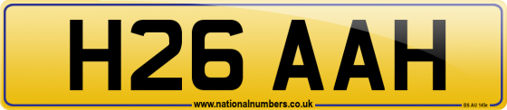 H26 AAH
