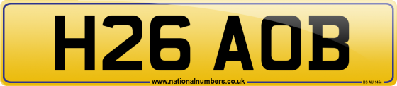 H26 AOB