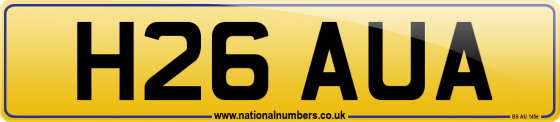 H26 AUA