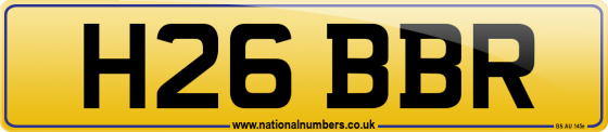 H26 BBR