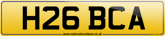 H26 BCA