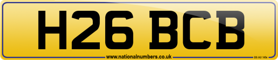 H26 BCB
