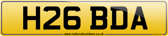 H26 BDA