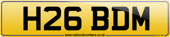H26 BDM