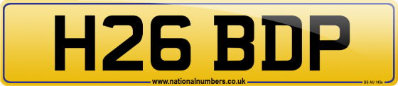 H26 BDP