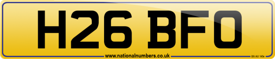H26 BFO