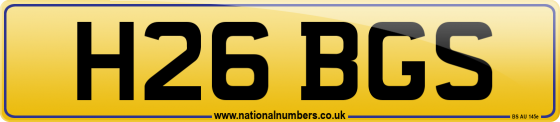 H26 BGS