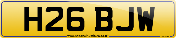 H26 BJW