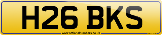 H26 BKS