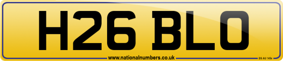 H26 BLO