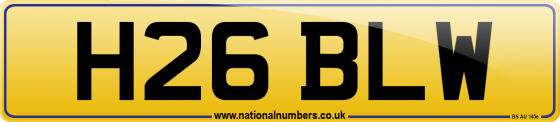H26 BLW