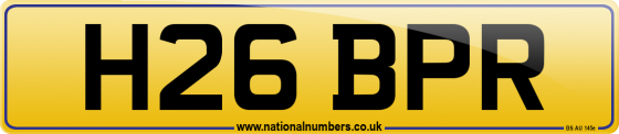 H26 BPR