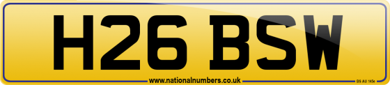 H26 BSW
