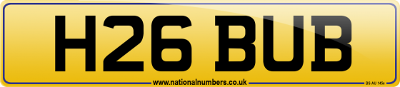 H26 BUB