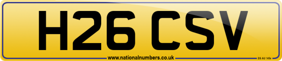 H26 CSV