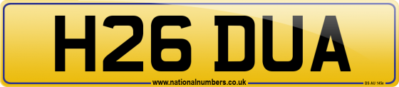 H26 DUA
