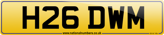H26 DWM