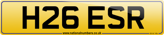 H26 ESR