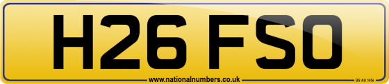 H26 FSO