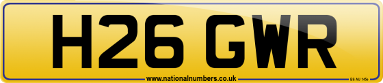 H26 GWR
