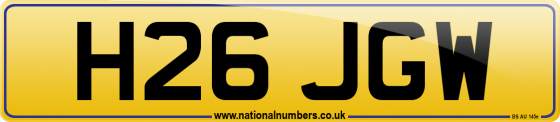 H26 JGW