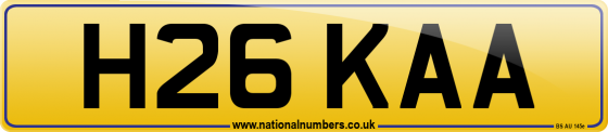 H26 KAA