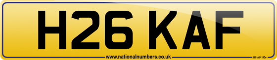 H26 KAF