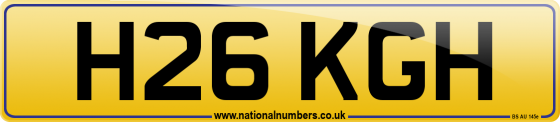 H26 KGH