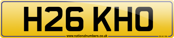 H26 KHO
