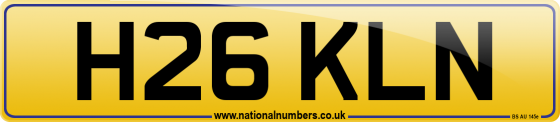 H26 KLN