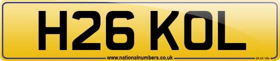 H26 KOL