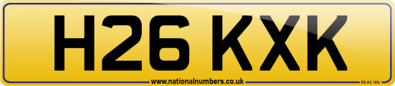 H26 KXK