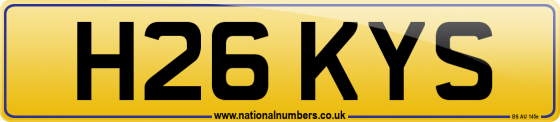 H26 KYS