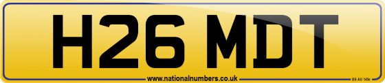 H26 MDT