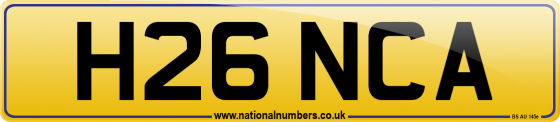 H26 NCA