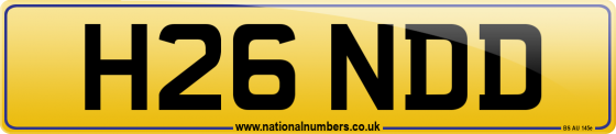 H26 NDD
