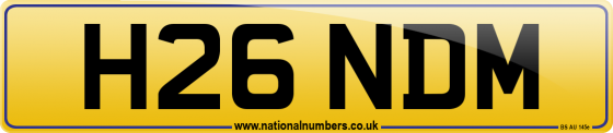 H26 NDM